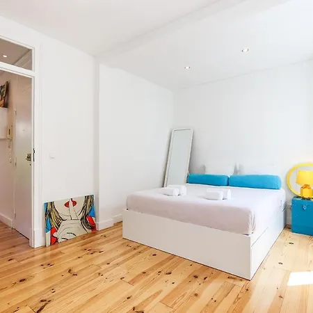 아파트 Campo De Ourique Modern Bright With Office *
