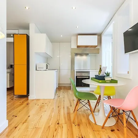 아파트 Campo De Ourique Modern Bright With Office *