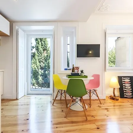 شقة Campo De Ourique Modern Bright With Office *