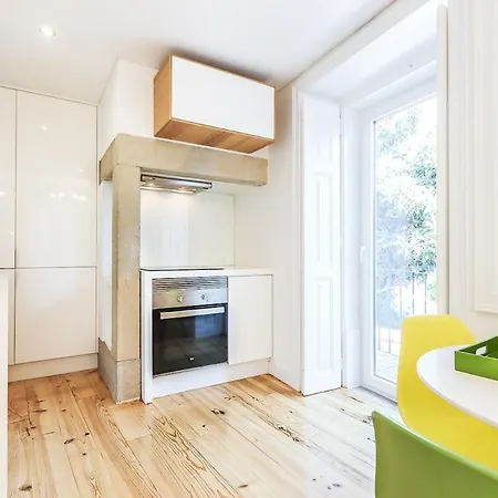 Campo De Ourique Modern Bright With Office 아파트 리스본