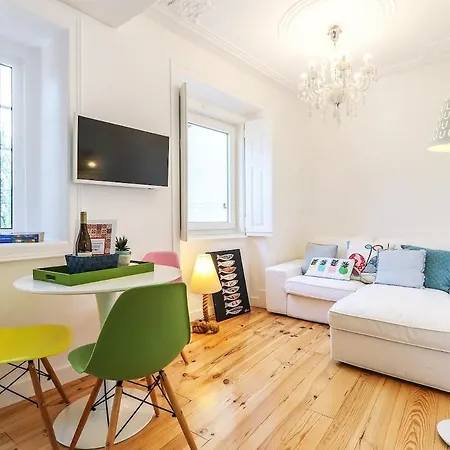 Campo De Ourique Modern Bright With Office * Lizbona
